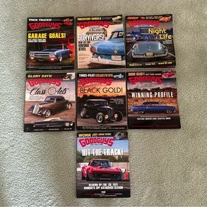 Lot of 7 Goodguys magazine 2020, 2021